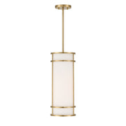 Porter Mini Pendant in Warm Brass