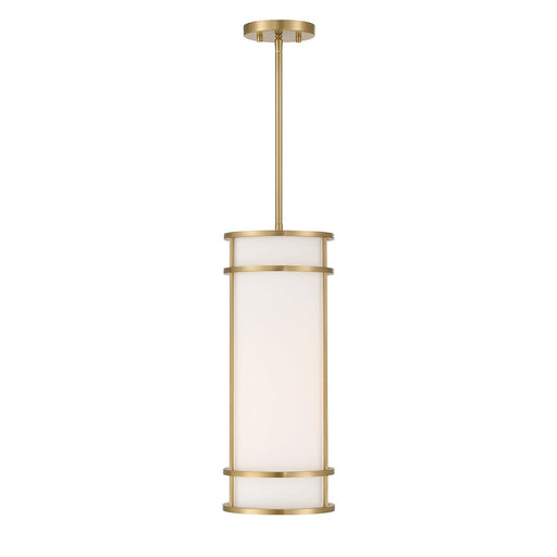 Porter Mini Pendant in Warm Brass