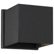 Lightgate Square LED Outdoor Wall Sconce in Matte Black