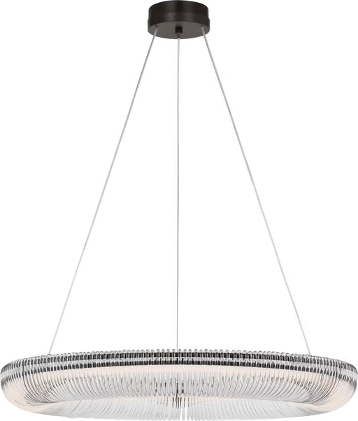 Pierce Chandelier in Aged Iron