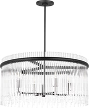 Finley 4-Light Chandelier in Midnight Black