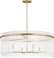 Finley 6-Light Chandelier in Satin Brass