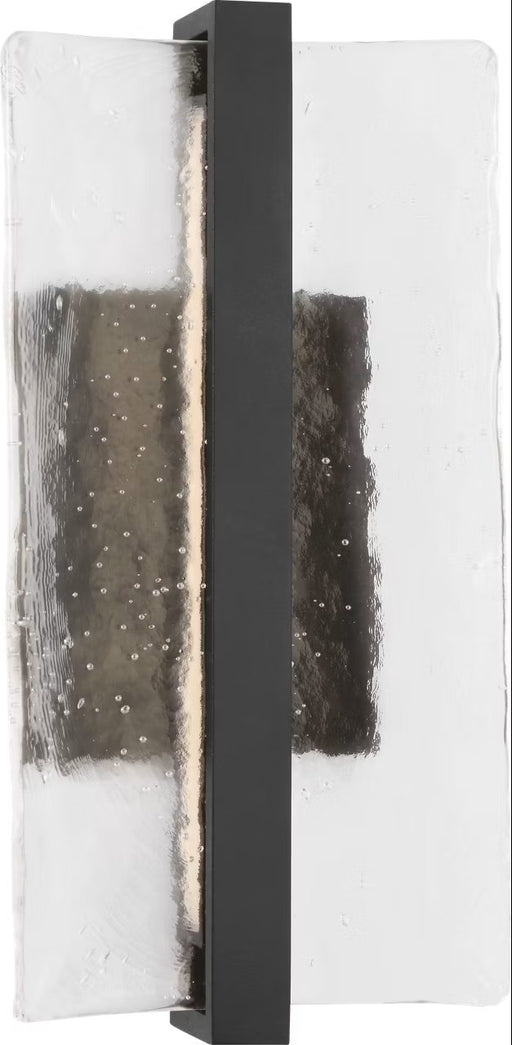 Briggs Medium Outdoor Wall Sconce in Textured Black