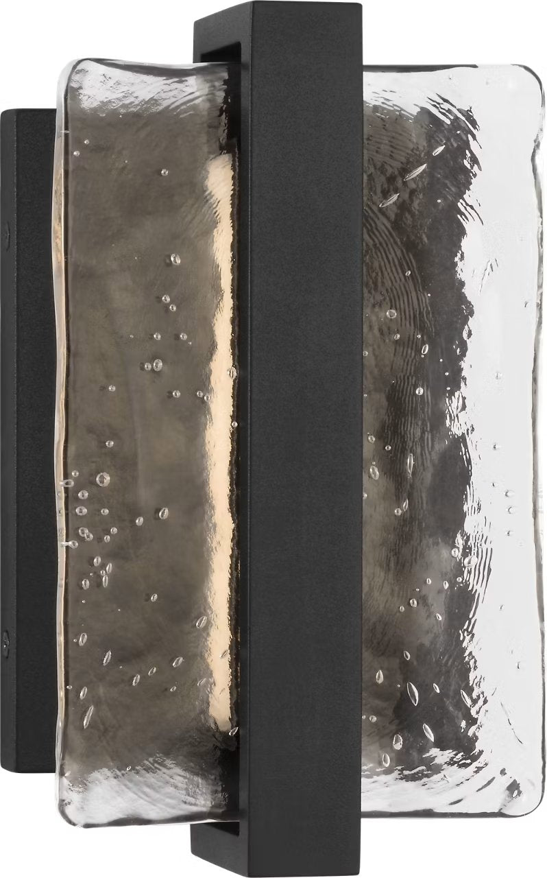 Briggs Small Outdoor Wall Sconce in Textured Black