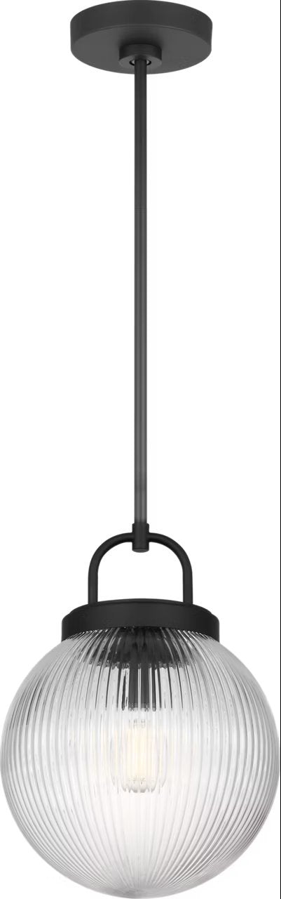 Preston Pendant in Midnight Black
