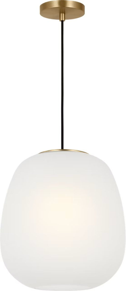 Nico Pendant in Satin Brass