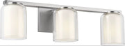 Holden 3-Light Bath Vanity Light in Brushed Nickel