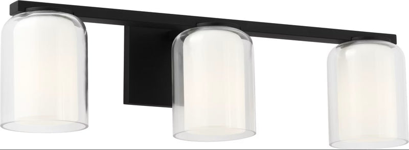 Holden 3-Light Bath Vanity Light in Midnight Black