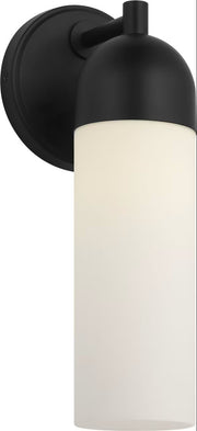Lawson 2-Light Bath Sconce in Midnight Black