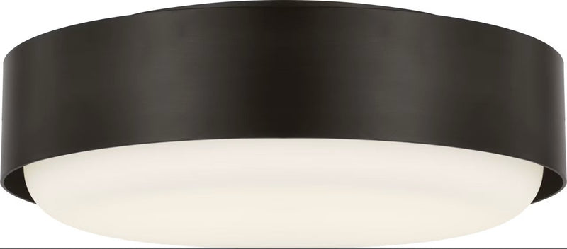 Aurelle 2-Light Flush Mount in Aged Iron