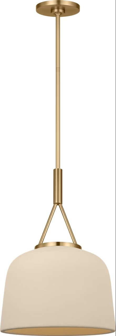 Liora Pendant in Estate Brass