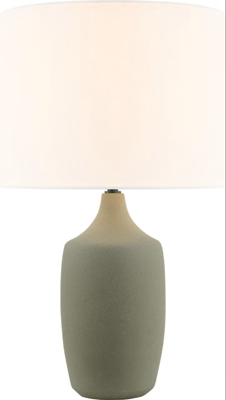 Sayer 22" Table Lamp in Sage Stoneware
