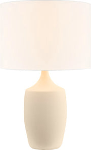 Sayer 28" Table Lamp in Ivory Stoneware