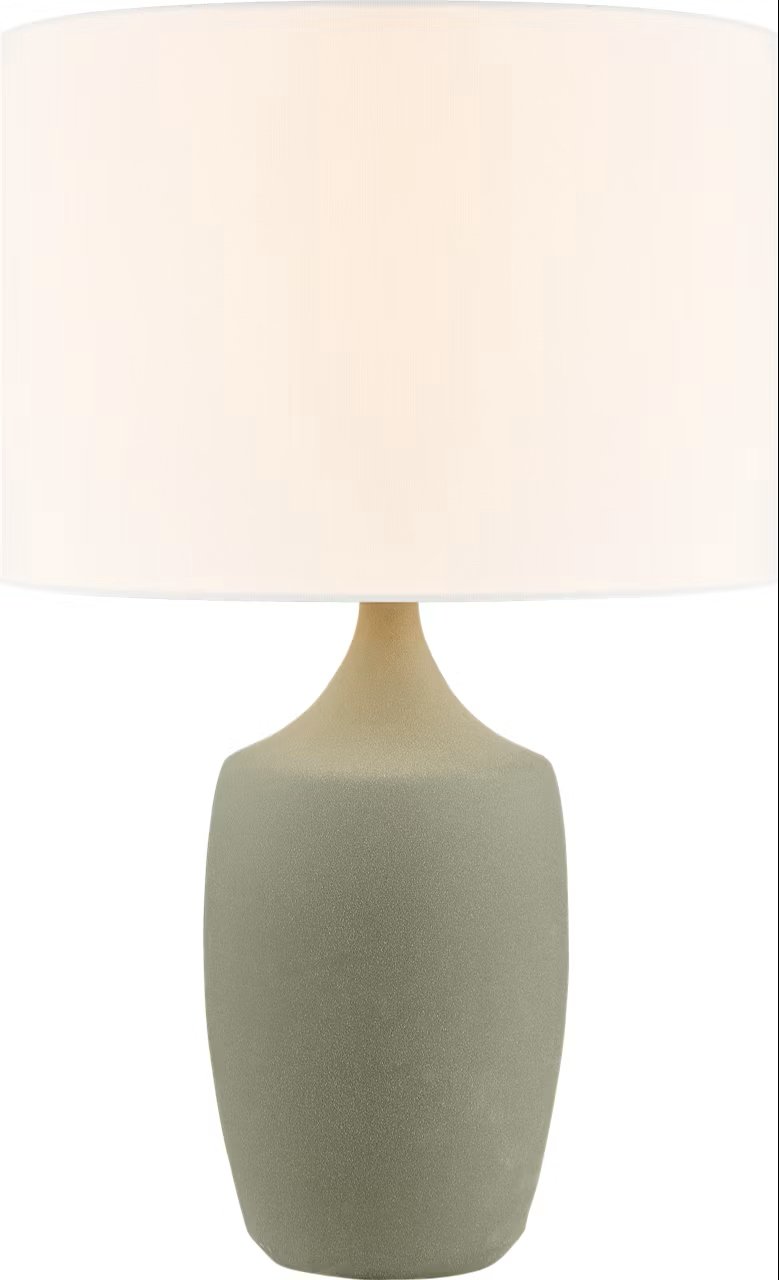 Sayer 28" Table Lamp in Sage Stoneware