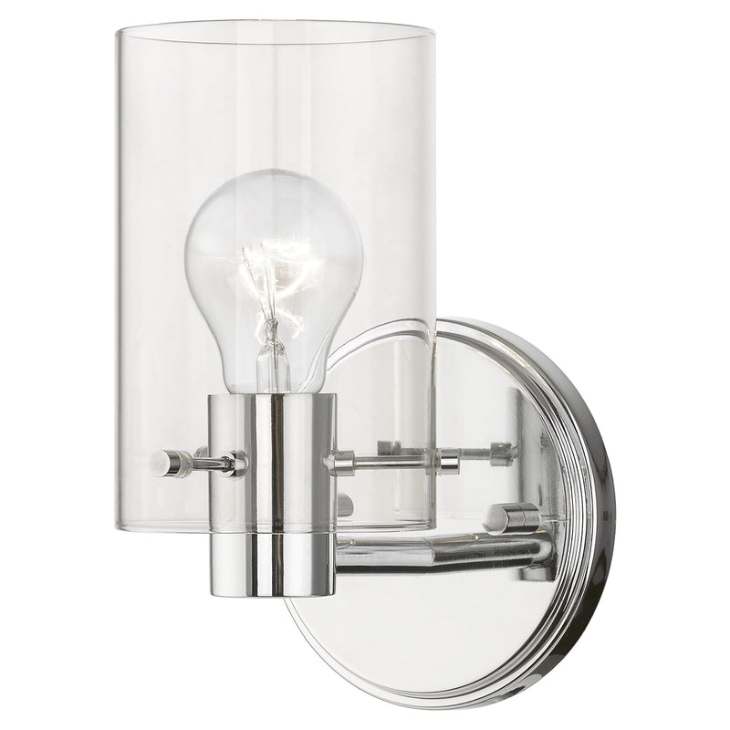 Munich Wall Sconce in Polished Chrome