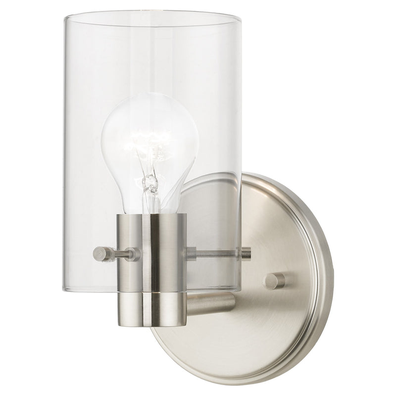 Munich Wall Sconce in Brushed Nickel