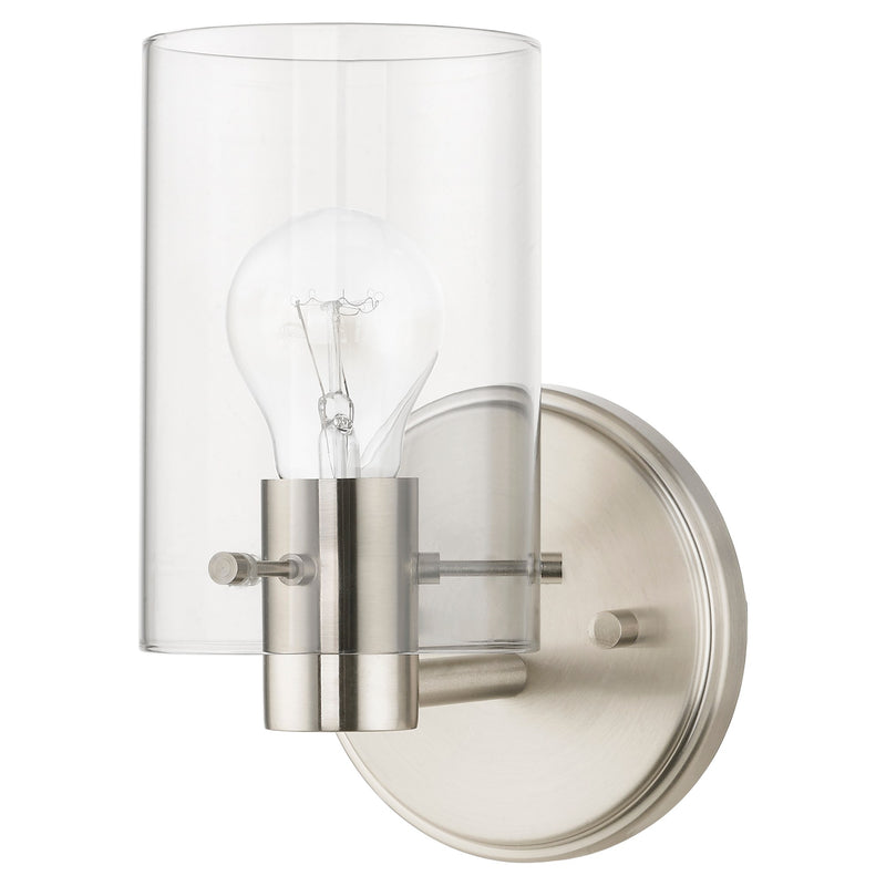 Munich Wall Sconce in Brushed Nickel
