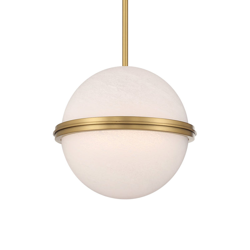 Vanderlane LED Pendant in Legacy Brass