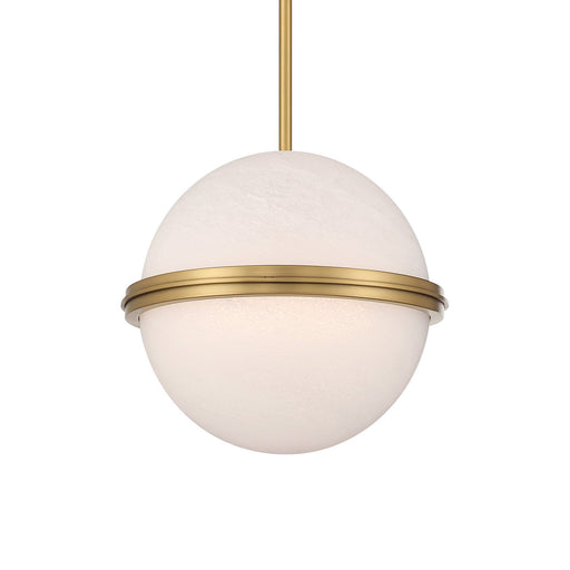 Vanderlane LED Pendant in Legacy Brass