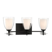 Elowen 3-Light Bath Vanity Light in Dark Matte Black