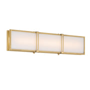 Merick LED Bath Vanity Light in Legacy Brass