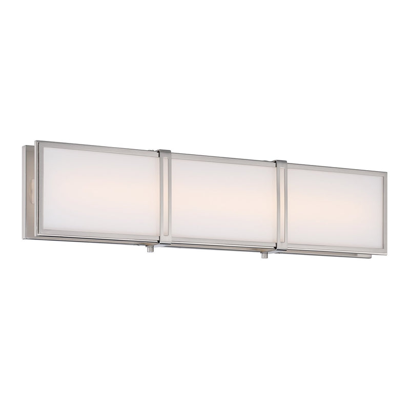 Merick LED Bath Vanity Light in Brushed Nickel