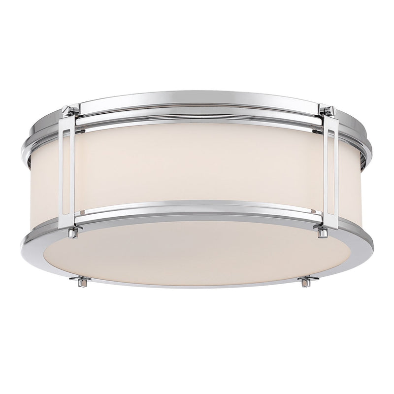 Merick LED Flush Mount in Chrome
