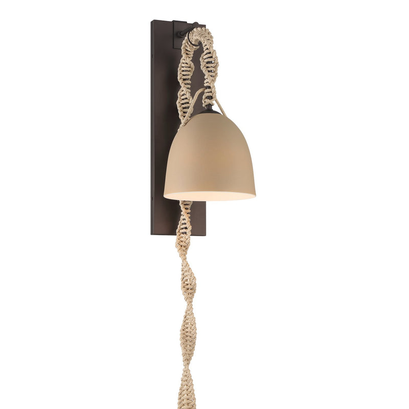 Cordón Wall Sconce in Dark Bronze