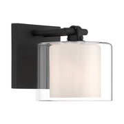 Seville Bath Sconce in Dark Matte Black