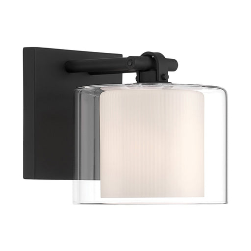 Seville Bath Sconce in Dark Matte Black