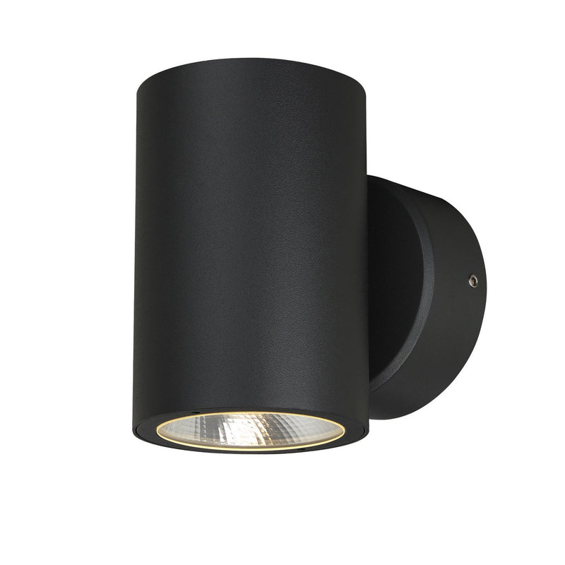 Glen 5.25" Outdoor Wall Light in Black