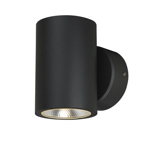 Glen 5.25" Outdoor Wall Light in Black