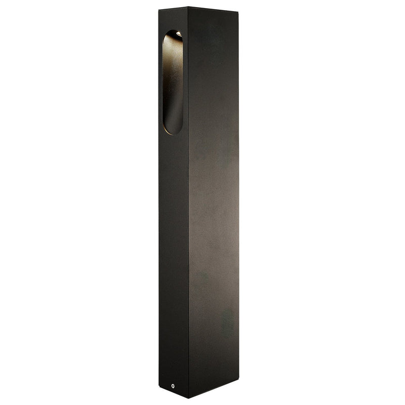 Slim 25.6" LED Bollard in Black