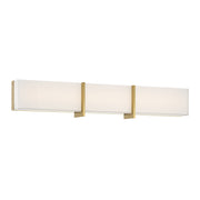 High Rise LED 30" Bath Vanity Light in Brushed Gold