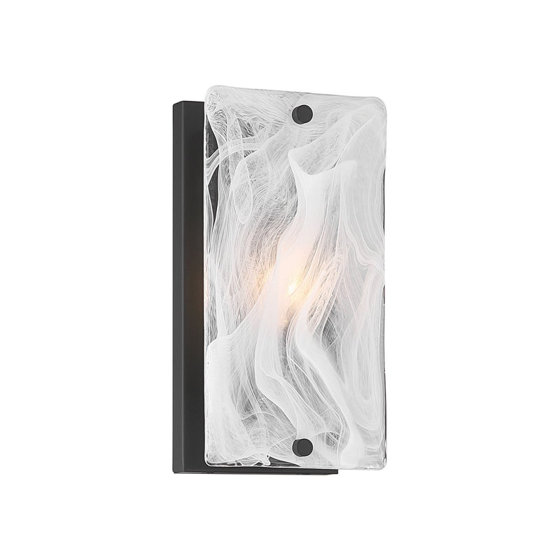 Veil Wall Sconce in Dark Matte Black