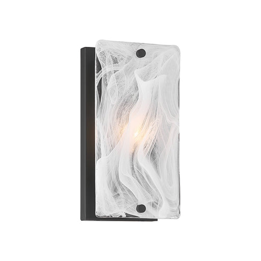 Veil Wall Sconce in Dark Matte Black