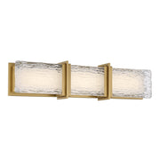 Lumina 24" LED Bath Vanity Light in Legacy Brass