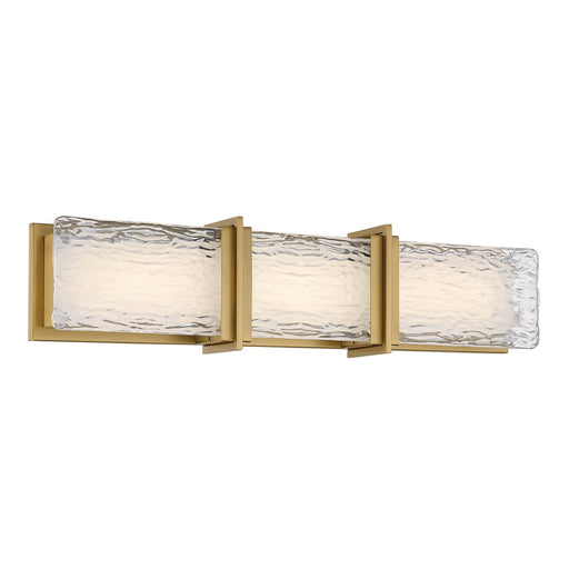 Lumina 24" LED Bath Vanity Light in Legacy Brass