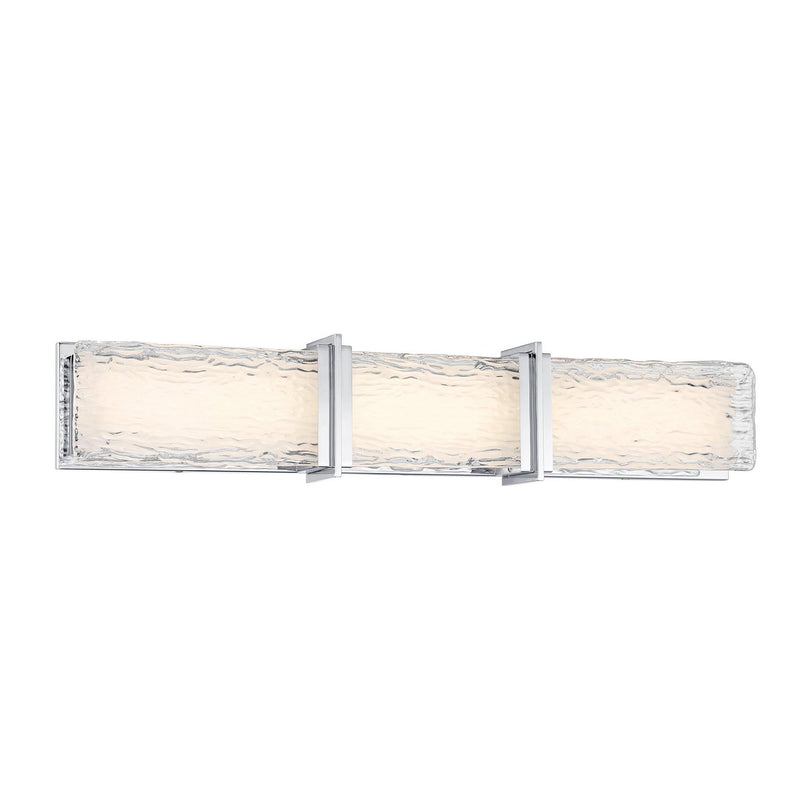 Lumina 30" LED Bath Vanity Light in Chrome