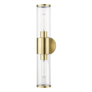 Banca 2-Light ADA Bath Vanity Light in Antique Brass