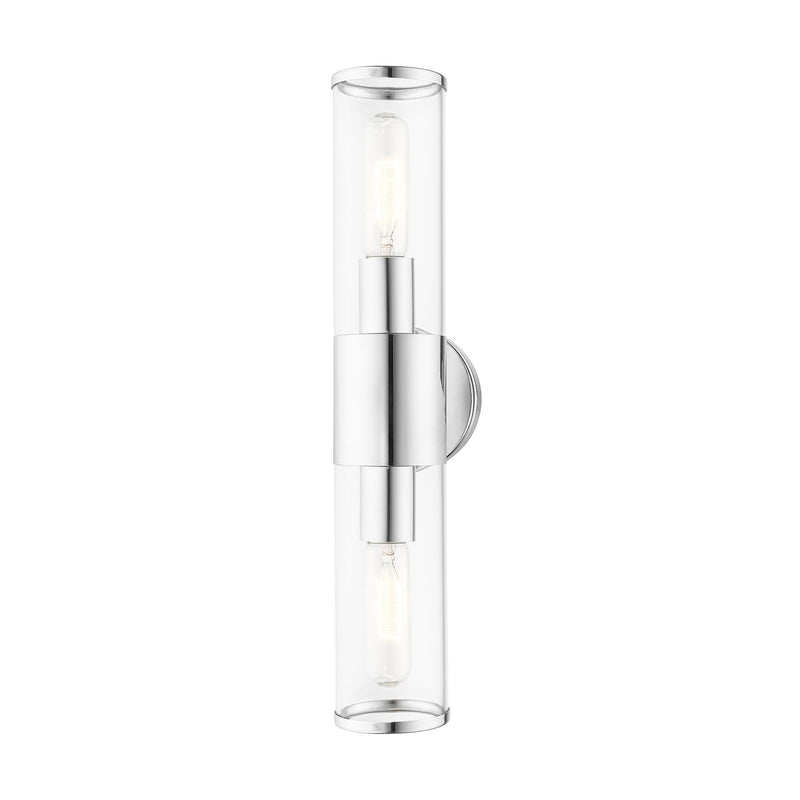 Banca 2-Light ADA Bath Vanity Light in Polished Chrome