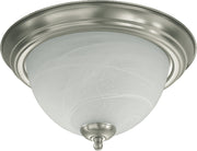 Traditional Ceiling Mount in Satin Nickel