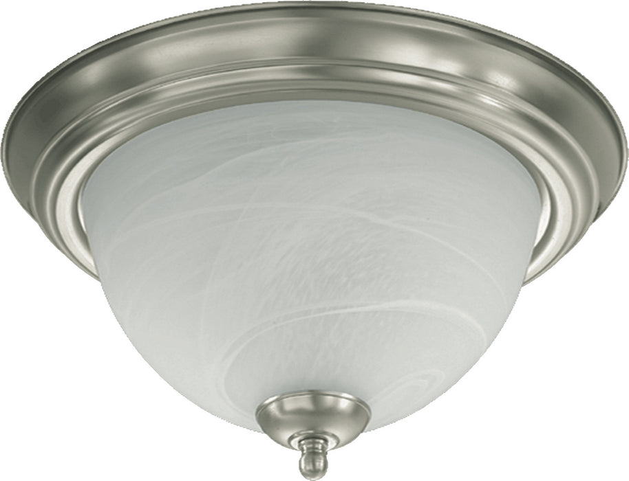 Traditional Ceiling Mount in Satin Nickel
