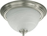 Traditional Ceiling Mount in Satin Nickel