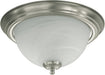 Traditional Ceiling Mount in Satin Nickel