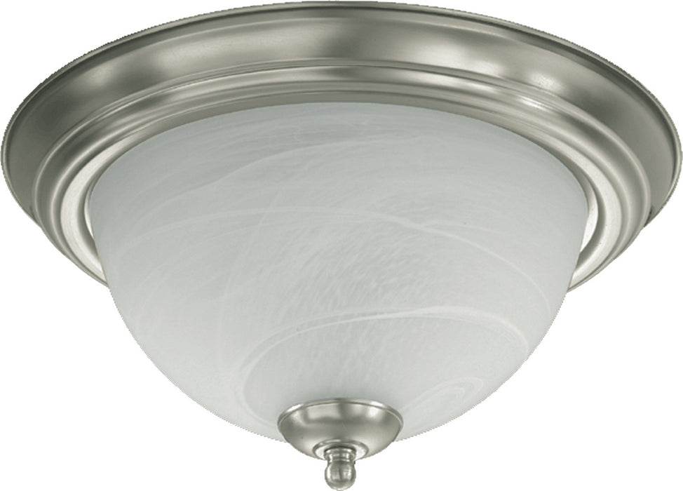 Traditional Ceiling Mount in Satin Nickel