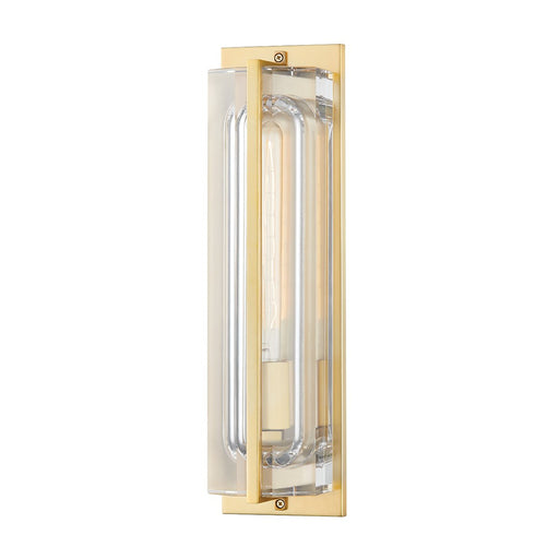 Hawkins Wall Sconce in Aged Brass