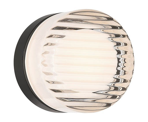 Sternn 5" Outdoor Wall Light in Matte Black