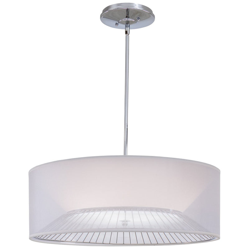 Bridge 3-Light Pendant in Chrome