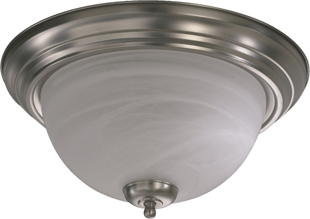 Traditional Ceiling Mount in Satin Nickel